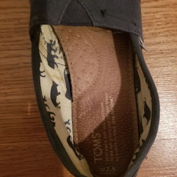 TOMS slip on flats Blue/gray - Picture 5 of 8